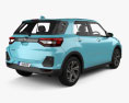 Toyota Raize 2024 3D模型 后视图