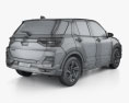 Toyota Raize 2024 3D 모델 