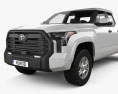 Toyota Tundra ダブルキャブ Long bed SR 2024 3Dモデル