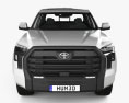 Toyota Tundra 더블캡 Long bed SR 2024 3D 모델  front view
