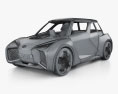 Toyota Rhombus con interior 2024 Modelo 3D wire render