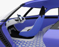 Toyota Rhombus with HQ interior 2024 3d model seats