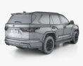 Toyota Sequoia Limited 2024 3d model