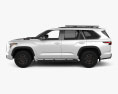 Toyota Sequoia TRD Pro 2024 3D 모델  side view