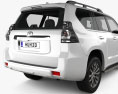 Toyota Land Cruiser Prado 5-door 2023 3d model