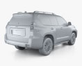 Toyota Land Cruiser Prado 5-door 2023 3Dモデル