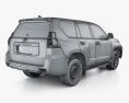Toyota Land Cruiser Prado Base 5 portes 2020 Modèle 3d