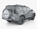 Toyota Land Cruiser Prado VX AU-spec пятидверный 2020 3D модель