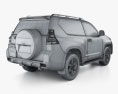 Toyota Land Cruiser Prado 3도어 2016 3D 모델 