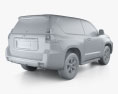 Toyota Land Cruiser Prado 3 portas 2020 Modelo 3d