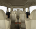 Toyota Alphard Hybrid Executive Lounge с детальным интерьером 2021 3D модель