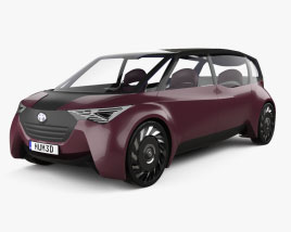 Toyota Fine-Comfort Ride avec Intérieur 2020 Modèle 3D