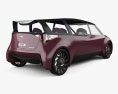 Toyota Fine-Comfort Ride з детальним інтер'єром 2020 3D модель back view
