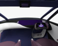 Toyota Fine-Comfort Ride з детальним інтер'єром 2020 3D модель dashboard