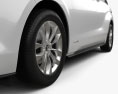 Toyota Sienna Limited hybrid mit Innenraum 2023 3D-Modell