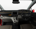 Toyota Sienta с детальным интерьером 2019 3D модель dashboard