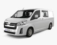Toyota Hiace Crew Van L2H1 2022 3d model