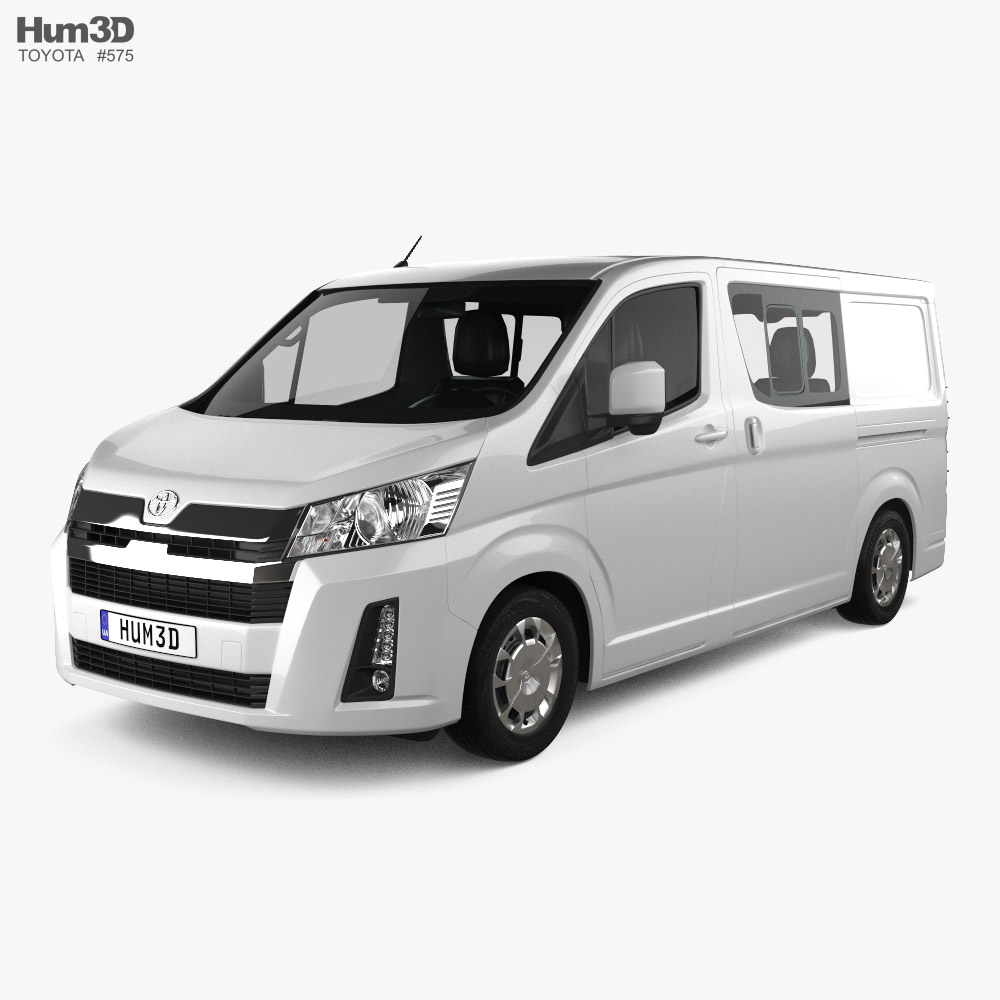 Toyota Hiace Crew Van L2H1 2022 3D model