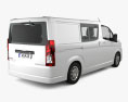 Toyota Hiace Crew Van L2H1 2022 3D модель back view