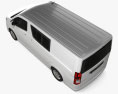 Toyota Hiace Crew Van L2H1 2022 3D 모델  top view