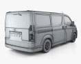 Toyota Hiace 厢式货车 L2H1 2022 3D模型