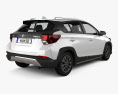 Toyota Yaris L 2024 3D 모델  back view