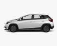 Toyota Yaris L 2024 3D-Modell Seitenansicht