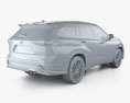 Toyota Kluger Crown híbrido Limited CN-spec 2024 Modelo 3D