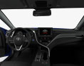 Toyota Camry XSE hybrid with HQ interior 2024 3D модель dashboard