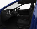 Toyota Camry XSE hybrid with HQ interior 2024 3D模型 seats