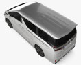 Toyota Vellfire ZG Modellista Type A 2024 3D模型 顶视图