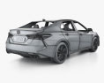 Toyota Camry XSE mit Innenraum 2024 3D-Modell