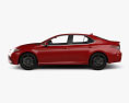 Toyota Camry XSE with HQ interior 2024 3d model side view