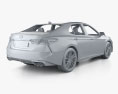 Toyota Camry XSE 인테리어 가 있는 2024 3D 모델 