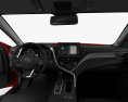 Toyota Camry XSE с детальным интерьером 2024 3D модель dashboard