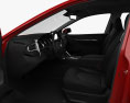 Toyota Camry XSE с детальным интерьером 2024 3D модель seats