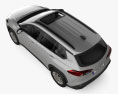 Toyota Corolla Cross L US-spec 2024 3D模型 顶视图