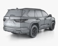 Toyota Sequoia Platinum 2024 3D模型