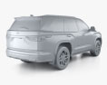 Toyota Sequoia Platinum 2024 3D 모델 