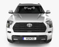 Toyota Sequoia SR5 TRD Sport 2024 3D 모델  front view
