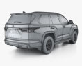 Toyota Sequoia SR5 2024 3D 모델 