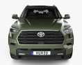 Toyota Sequoia SR5 2024 3D 모델  front view