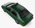 Toyota Tercel sedan US-spec 1997 3D模型 顶视图