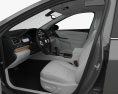 Toyota Camry Limited with HQ interior 2018 3d model seats