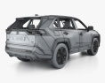 Toyota RAV4 Prime XSE mit Innenraum 2023 3D-Modell