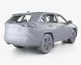 Toyota RAV4 Prime XSE com interior 2023 Modelo 3d
