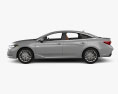 Toyota Avalon Limited Hybrid with HQ interior 2018 3d model side view