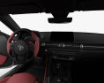 Toyota Supra GR Premium US-spec с детальным интерьером 2023 3D модель dashboard