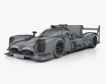 Toyota TS050 Hybrid 2021 3Dモデル wire render
