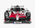 Toyota TS050 Hybrid 2021 3Dモデル front view
